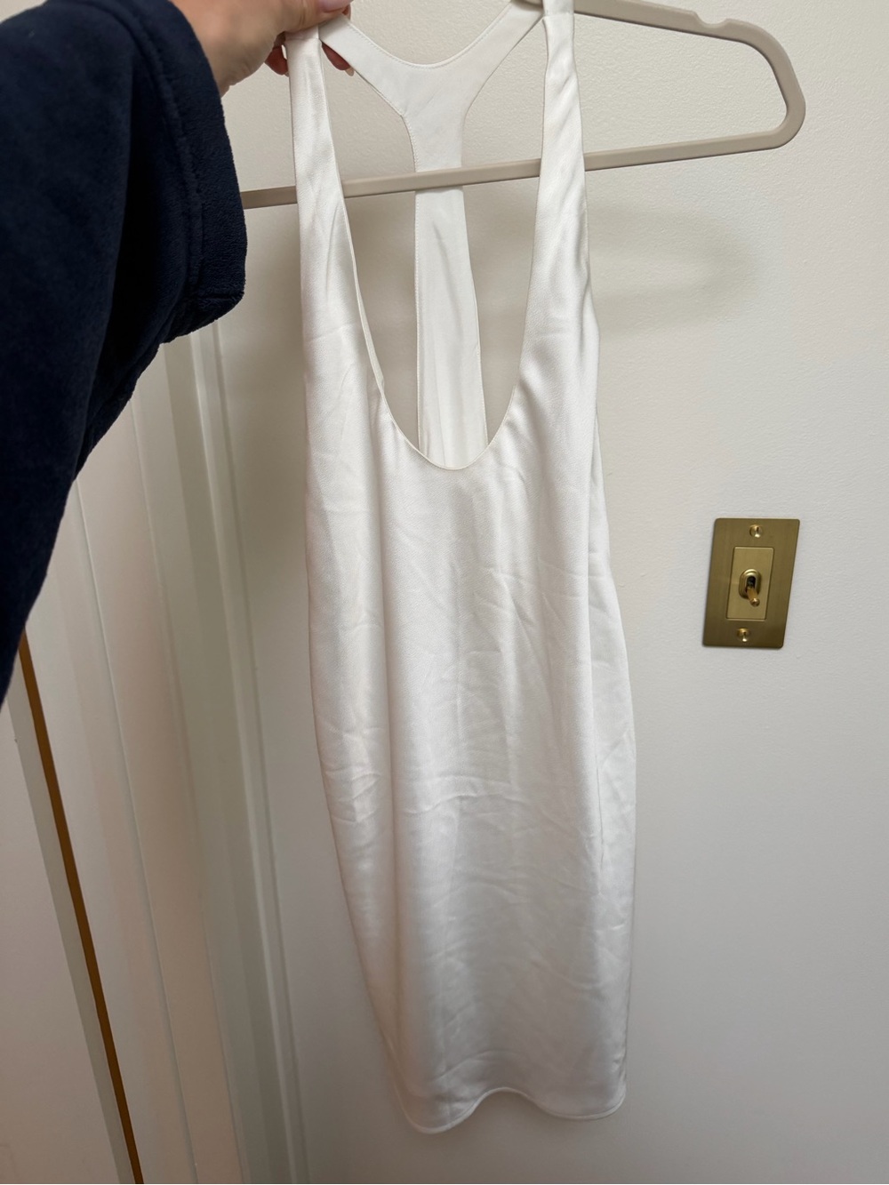 Heiress Beverly Hills Deep Plunge Mini Dress